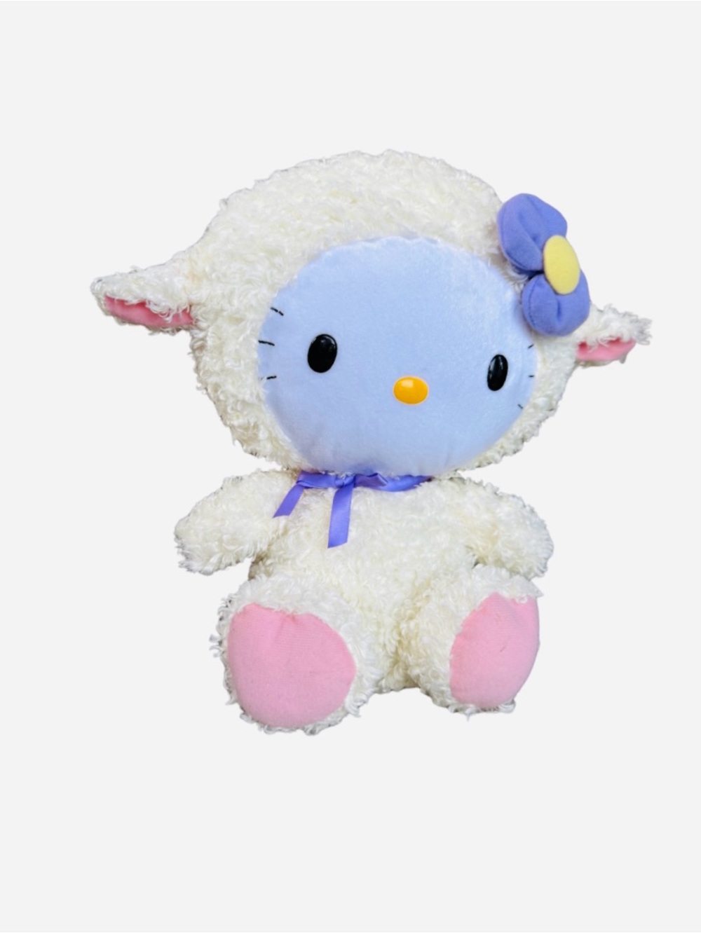 TY Beanie Babies Hello Kitty Lamb Outfit Sanrio 2011 💜 BOGO